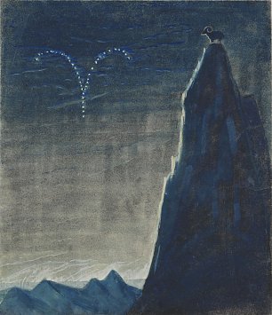 Mikalojus Konstantinas Ciurlionis THE SUN IS PASSING THE SIGN OF ARIES Wandbild