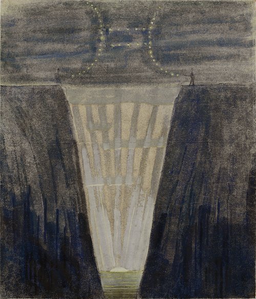 Mikalojus Konstantinas Ciurlionis The sun is passing the sign of gemini Wandbild