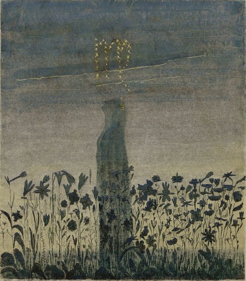 Mikalojus Konstantinas Ciurlionis The sun is passing the sign of virgo Wandbild