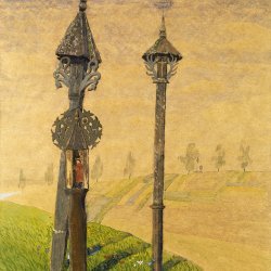 Mikalojus-Konstantinas-Ciurlionis-WAYSIDE-CROSSES-OF-ZEMAITIJA