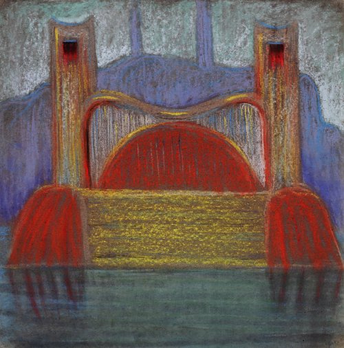 Mikalojus Konstantinas Ciurlionis WRATH I Wandbild