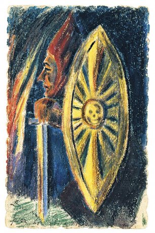 Mikalojus Konstantinas Ciurlionis Warrior Wandbild