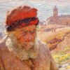 Emile-Claus-Ampelio-old-fisherman-of-Bordighera