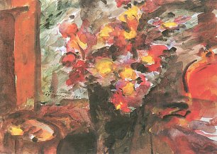 Lovis Corinth Blumenstillleben Wandbild