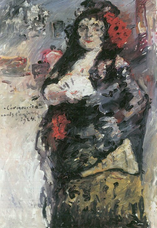 Lovis Corinth Carmencita Wandbild