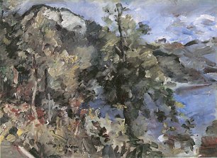 Lovis Corinth Der Jochberg am Walchensee Wandbild