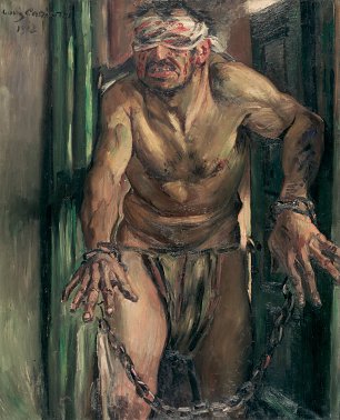 Lovis Corinth Der geblendete Simson Wandbild