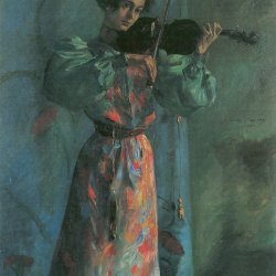 Lovis-Corinth-Die-Geigenspielerin