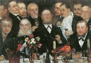 Lovis Corinth Die Logenbrueder Wandbild
