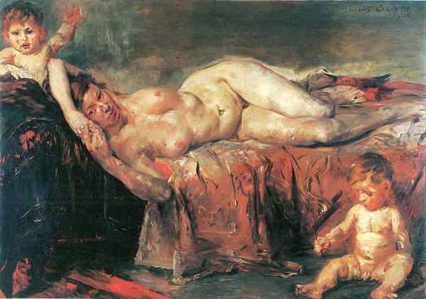 Lovis Corinth Die Nacktheit Wandbild