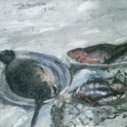 Lovis-Corinth-Fischstilleben