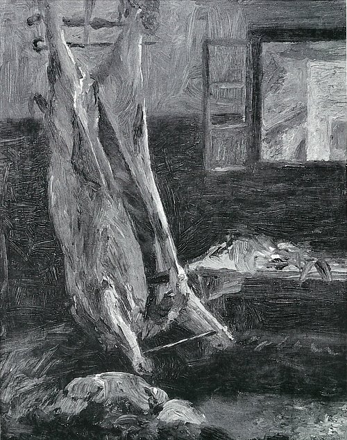Lovis Corinth Geschlachteter Ochse Wandbild
