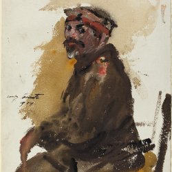 Lovis-Corinth-Hermann-Struck-in-Uniform