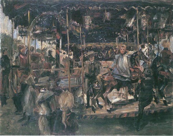 Lovis Corinth Karussell Wandbild