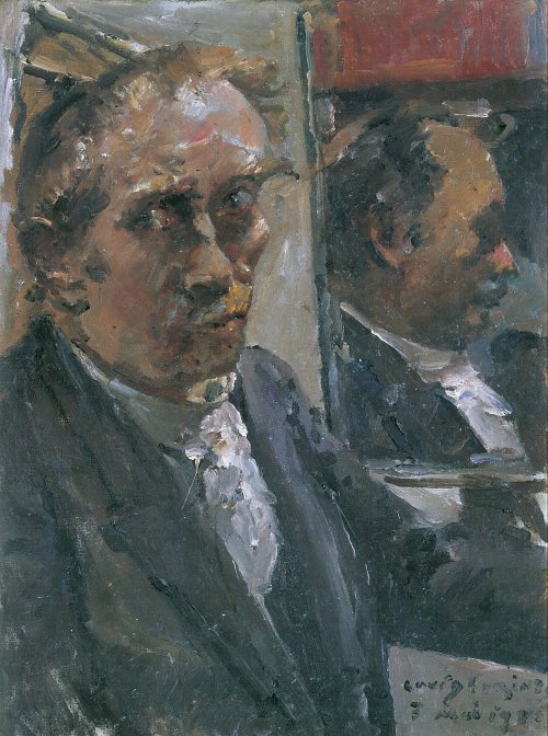 Lovis Corinth Letztes Selbstportraet Wandbild