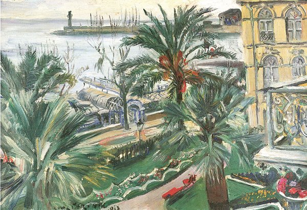 Lovis Corinth Mentone Wandbild