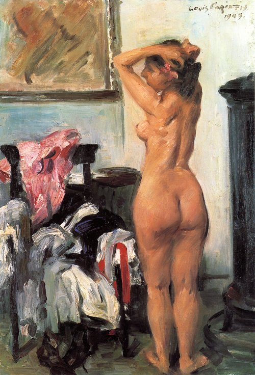 Lovis Corinth Modellpause Wandbild