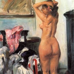 Lovis-Corinth-Modellpause