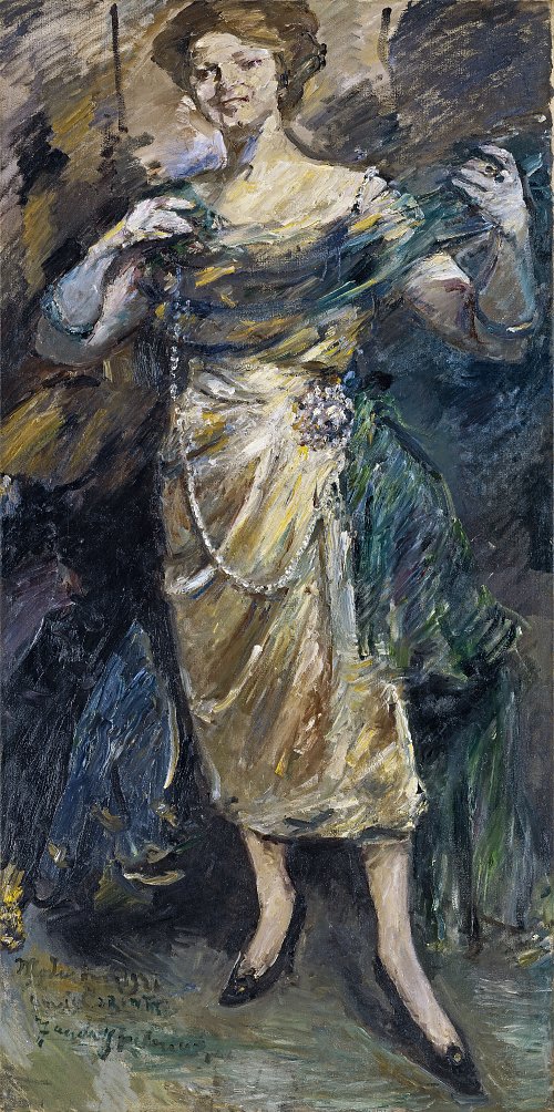 Lovis Corinth Modenschau Wandbild