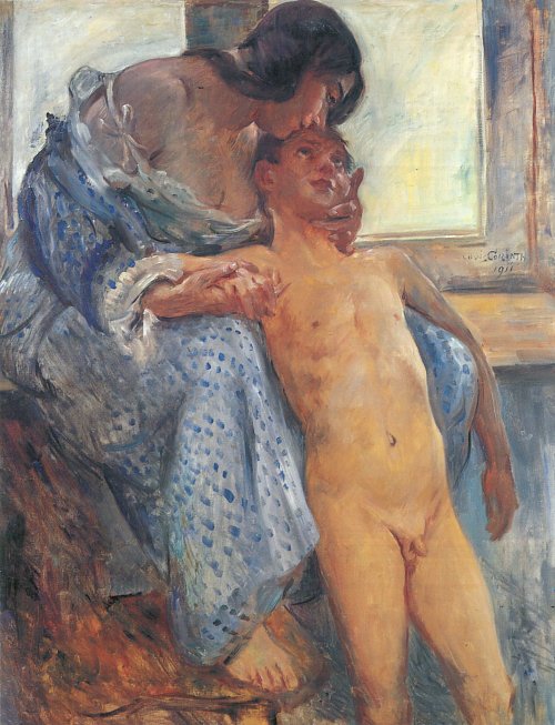 Lovis Corinth Mutterliebe Wandbild