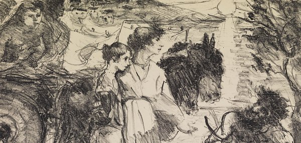 Lovis Corinth Odysseus und Nausikaa
