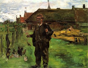 Lovis Corinth Paul Baum in Sluis Wandbild