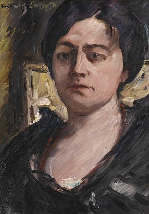 Lovis Corinth Portraet Charlotte Corinth Wandbild