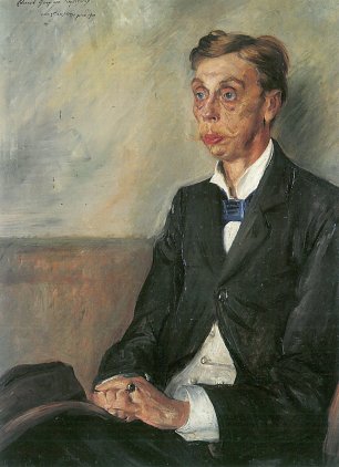 Lovis Corinth Portraet Eduard Graf von Kayserling Wandbild