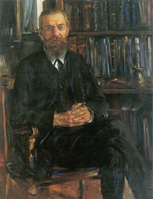 Lovis Corinth Portraet Prof Dr Eduard Meyer Wandbild