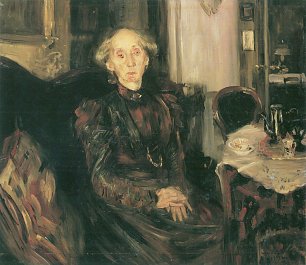 Lovis Corinth Portraet der Mutter Rosenhagen Wandbild