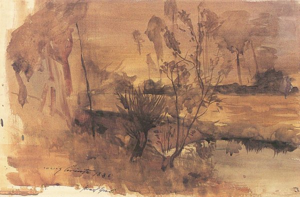 Lovis Corinth Prechtal Wandbild