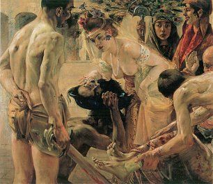 Lovis Corinth Salome Wandbild