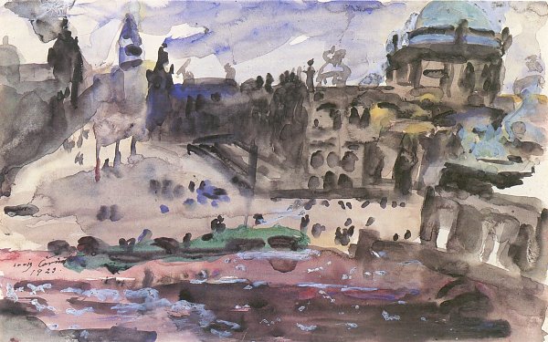 Lovis Corinth Schlossfreiheit Wandbild