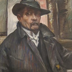 Lovis-Corinth-Self-portrait-with-Hat-and-Coat