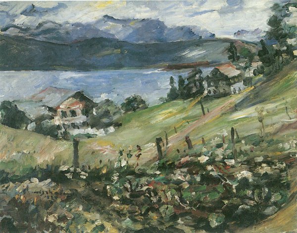 Lovis Corinth Walchenberg Gemuesegarten Wandbild