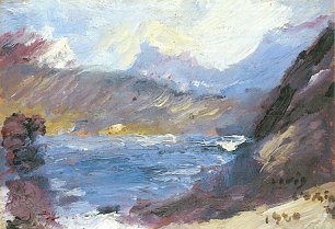 Lovis Corinth Walchensee 1920 Wandbild