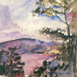 Lovis-Corinth-Walchensee-Abendstimmung