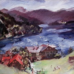 Lovis-Corinth-Walchensee-Landschaft-mit-Kuh