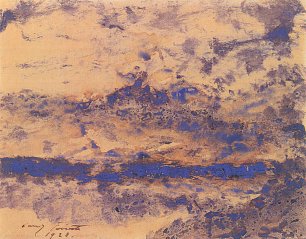 Lovis Corinth Wolken ueberm Meer Wandbild