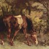 Gustave-Courbet-Pferd-im-Walde