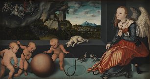 Lucas Cranach the Elder Melancholy Wandbild