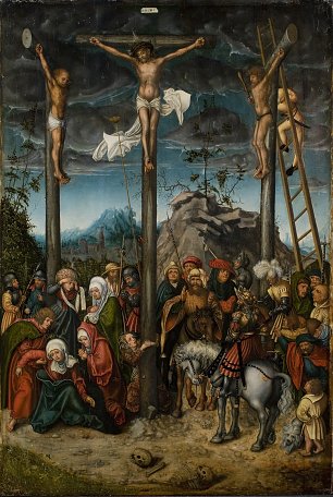 Lucas Cranach the Elder The Crucifixion Wandbild