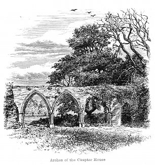 Walter Crane Arches of the Chapter House Wandbild