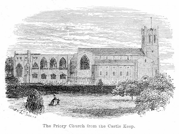 Walter Crane The Priory Church Christchurch Wandbild