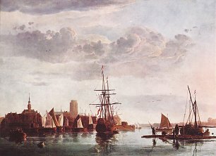 Aelbert Cuyp Ansicht von Dordrecht Wandbild