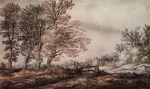 Aelbert Cuyp Baumstudie Wandbild