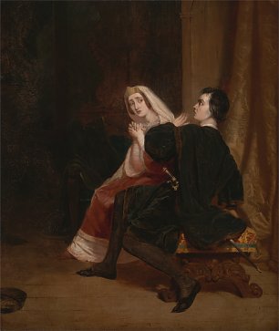 Richard Dadd Hamlet and his Mother The Closet Scene Wandbild