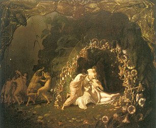 Richard Dadd Titania Sleeping Wandbild