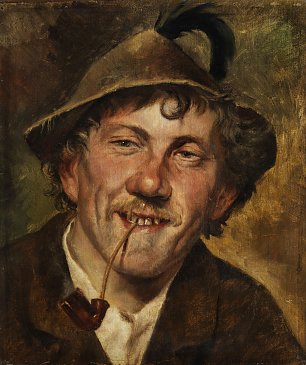 Franz Defregger Tiroler Bauer Wandbild