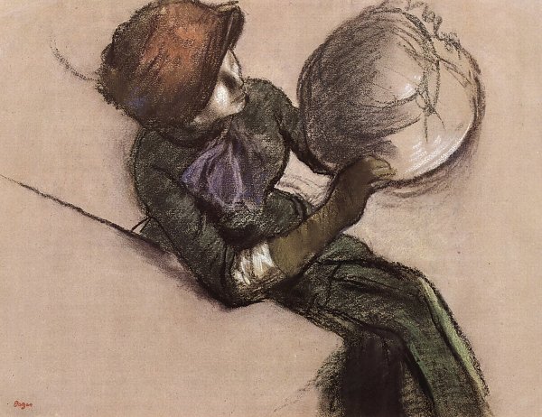 Edgar Degas Bei der Modistin 2